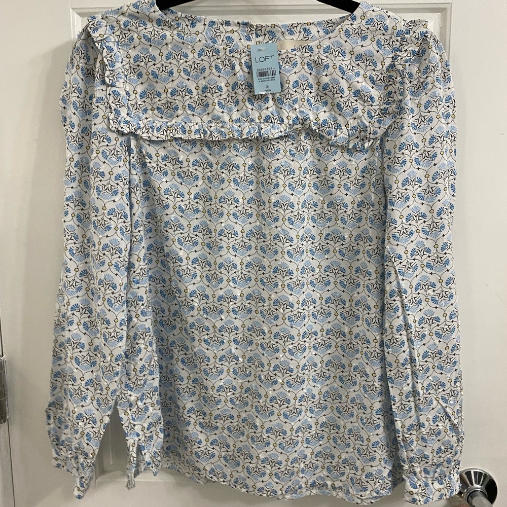 Women’s Loft floral blouse